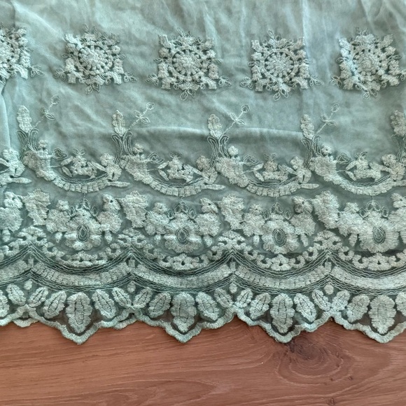 Forever21 Seafoam Green Top Size M - Picture 3 of 6